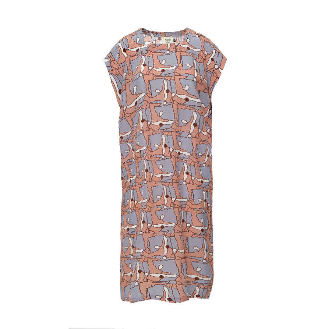 Wanderings Drop Shoulder Silk Kaftan - Ltd Edition
