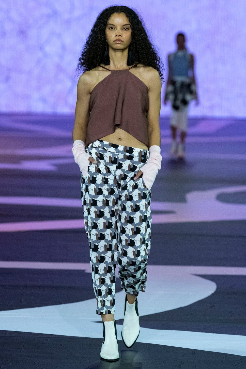 Giilang Silk Straight leg Pant