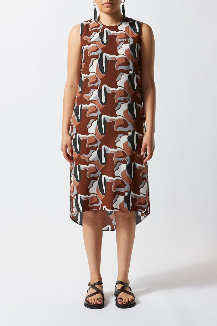 From Above Silk Sheath Dress - Ltd Edition