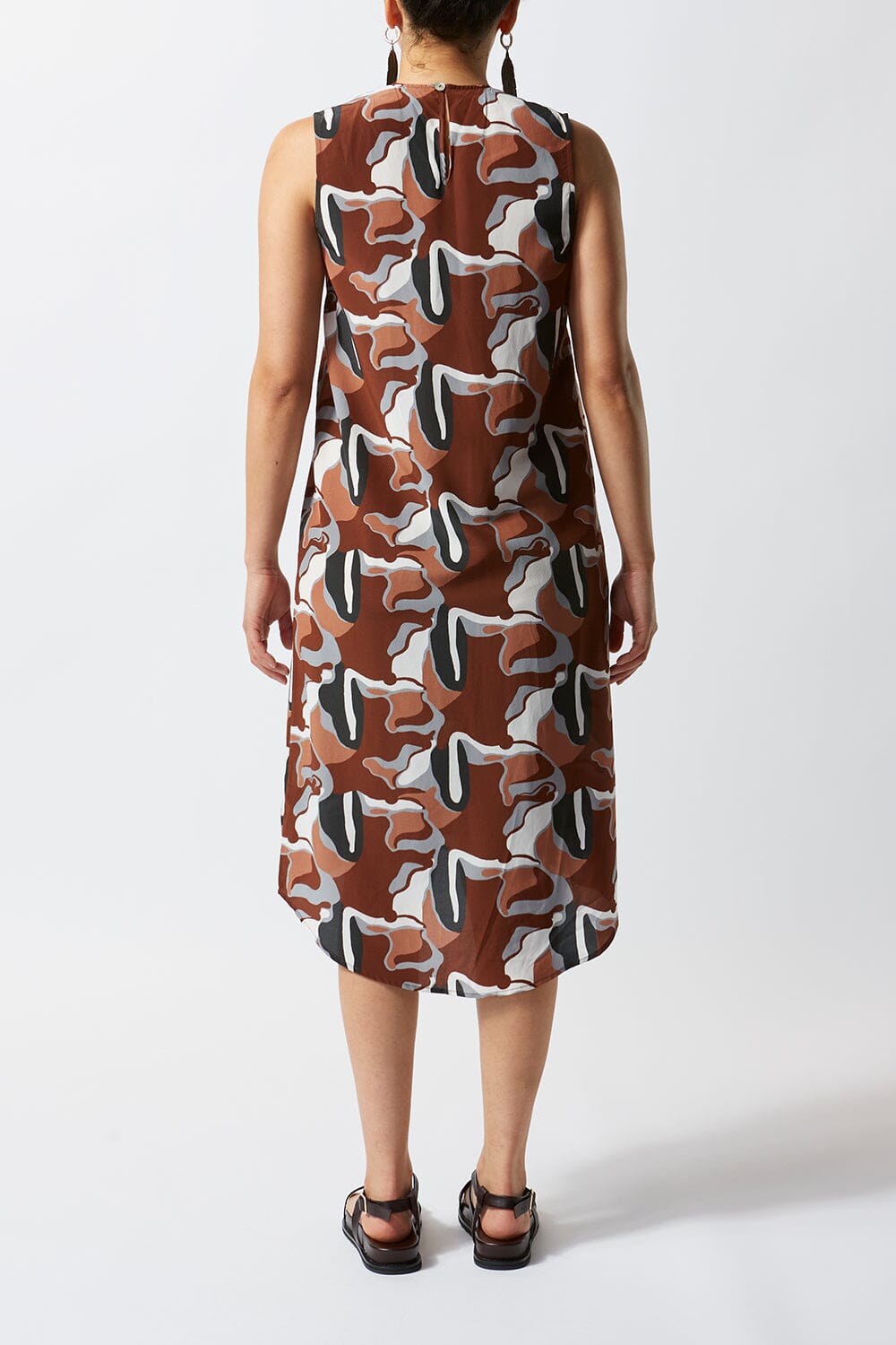 From Above Silk Sheath Dress - Ltd Edition