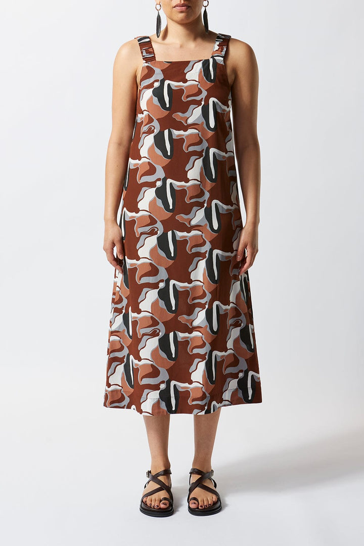 From Above Ruched Slip Dress - Ltd Edition