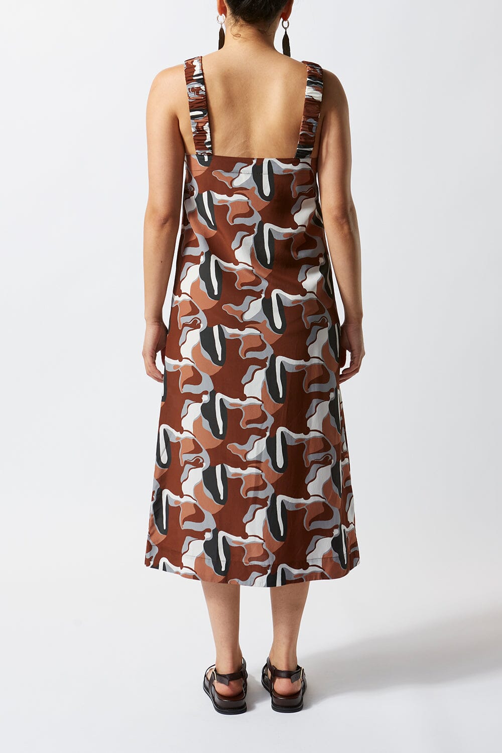 From Above Ruched Slip Dress - Ltd Edition