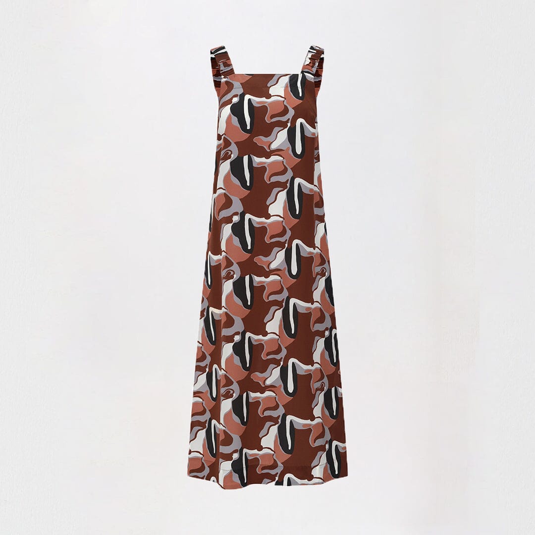 From Above Ruched Slip Dress - Ltd Edition