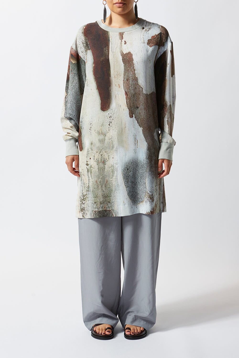 Sand Washed Silk T-Shirt Dress - Ltd Edition