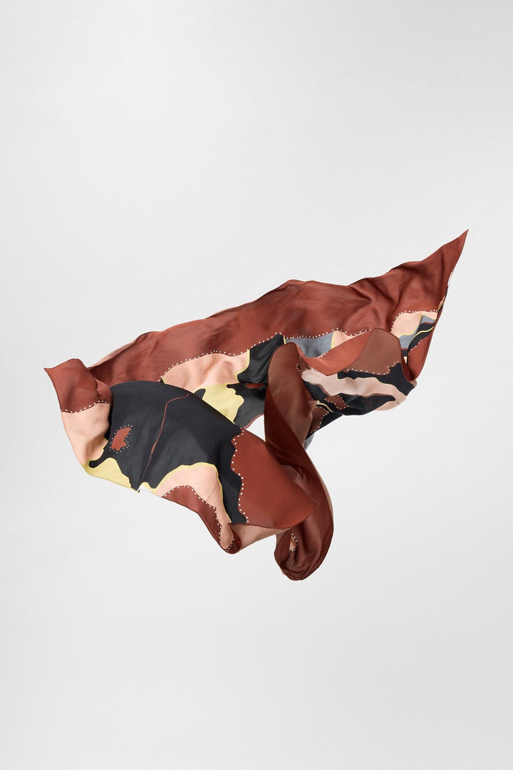 Feeling the Space Silk Scarf