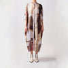Shadow Bark Silk Button Kaftan
