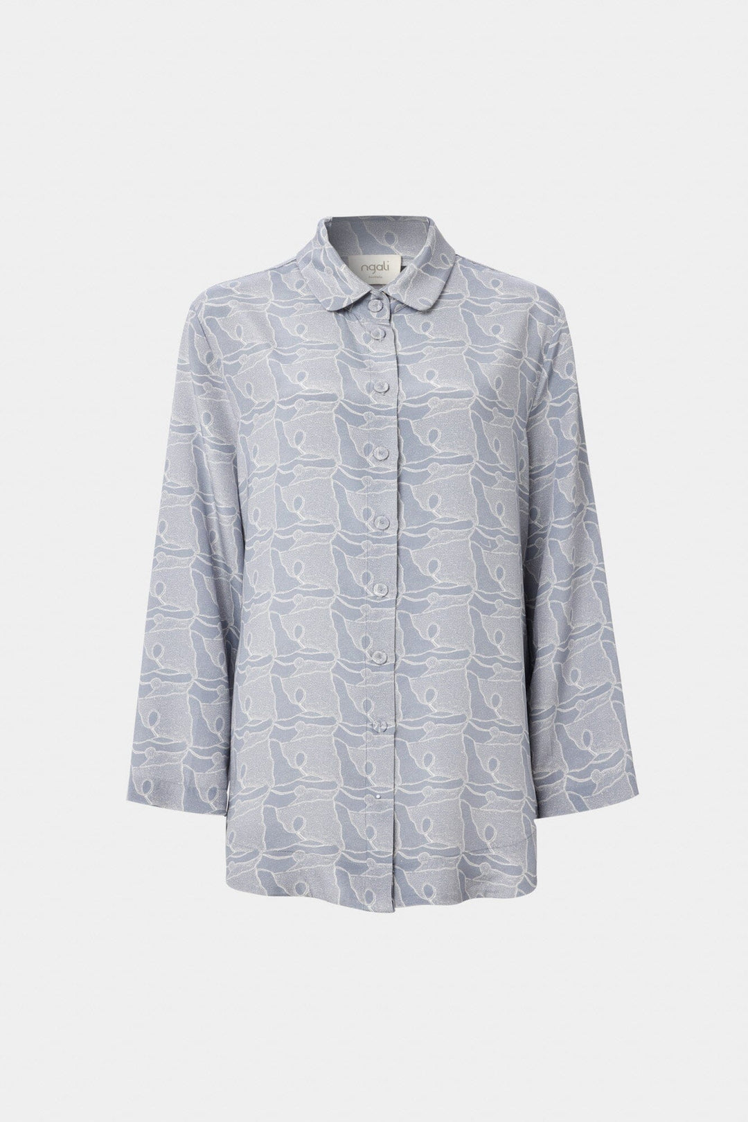Stone Spaces Silk Shirt