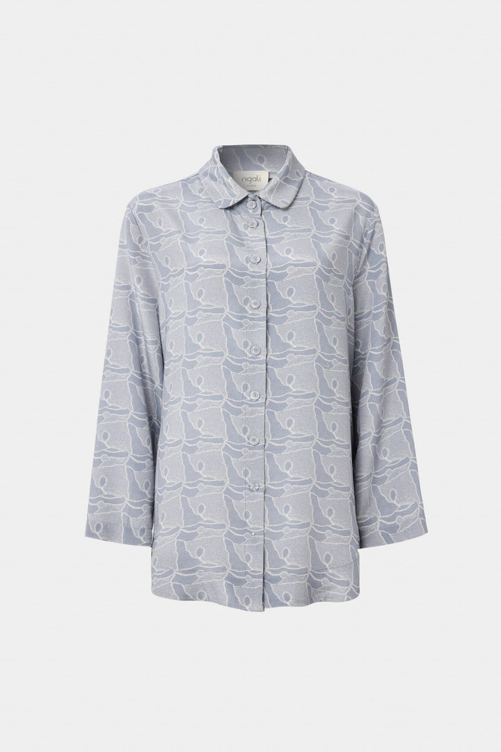 Stone Spaces Silk Shirt