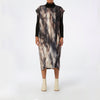 Stoney Bark Drop Shoulder Silk Kaftan