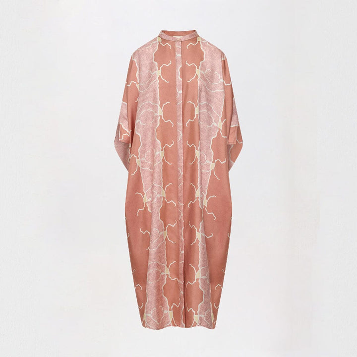 Wanderings Silk Button Kaftan - Ltd Edition