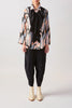 Drawstring Silk Scarf Black