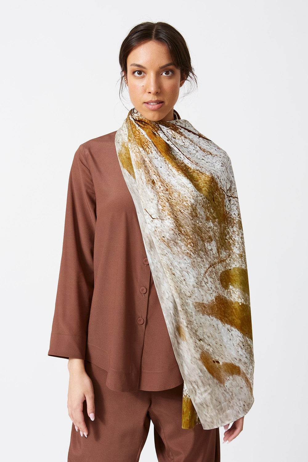 Ghost Gum Silk Scarf
