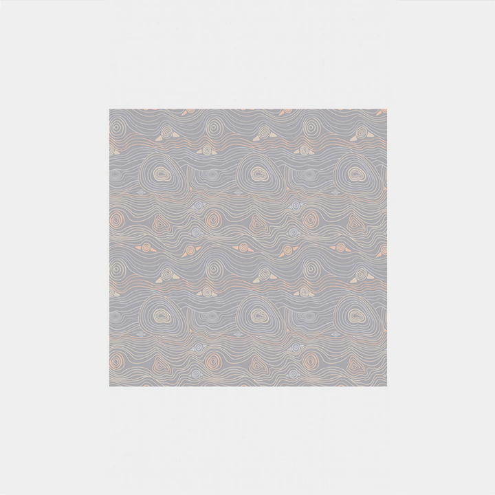 Murrandi Grey Pleated Scarf
