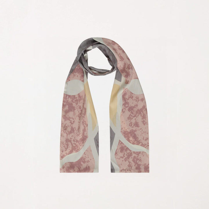 Wanderings Rectangle Scarf/Reversible Bag Set