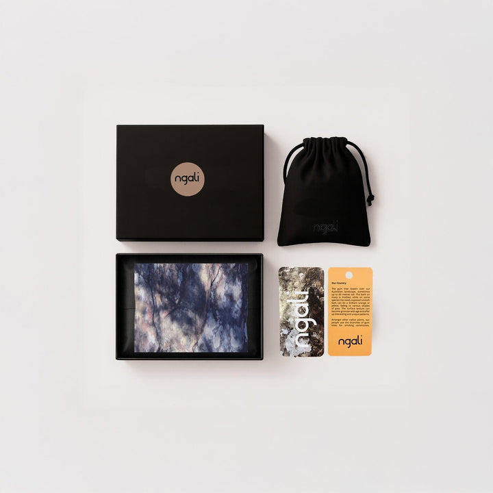 Stoney Bark Silk Scarf Set