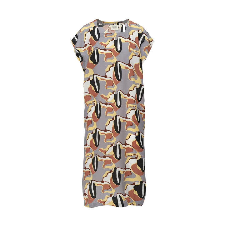 From Above Drop Shoulder Silk Kaftan - Ltd Edition