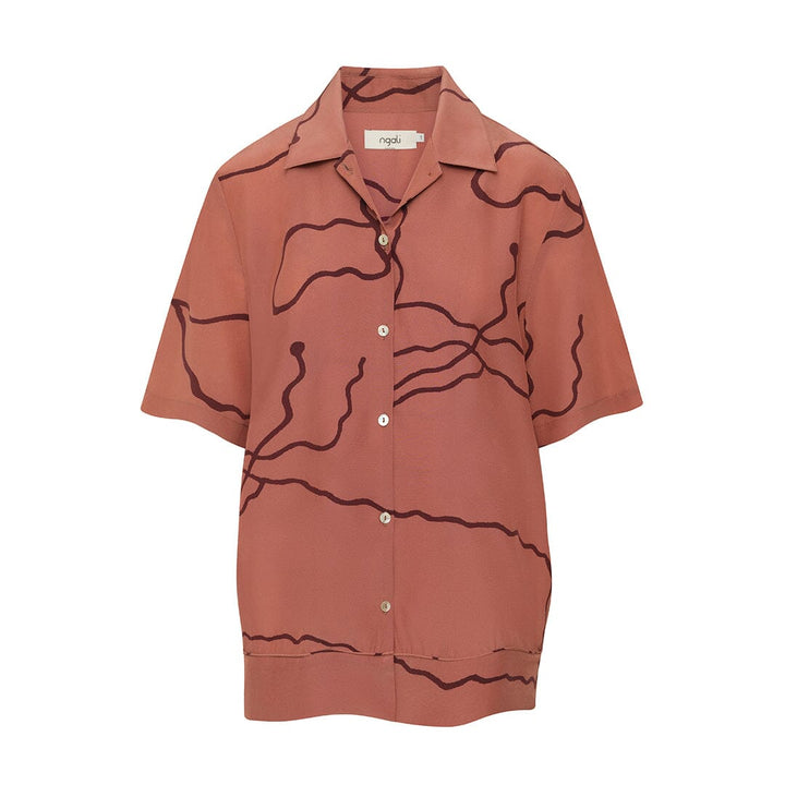 Tracks Silk Camp Shirt - Ltd Edition