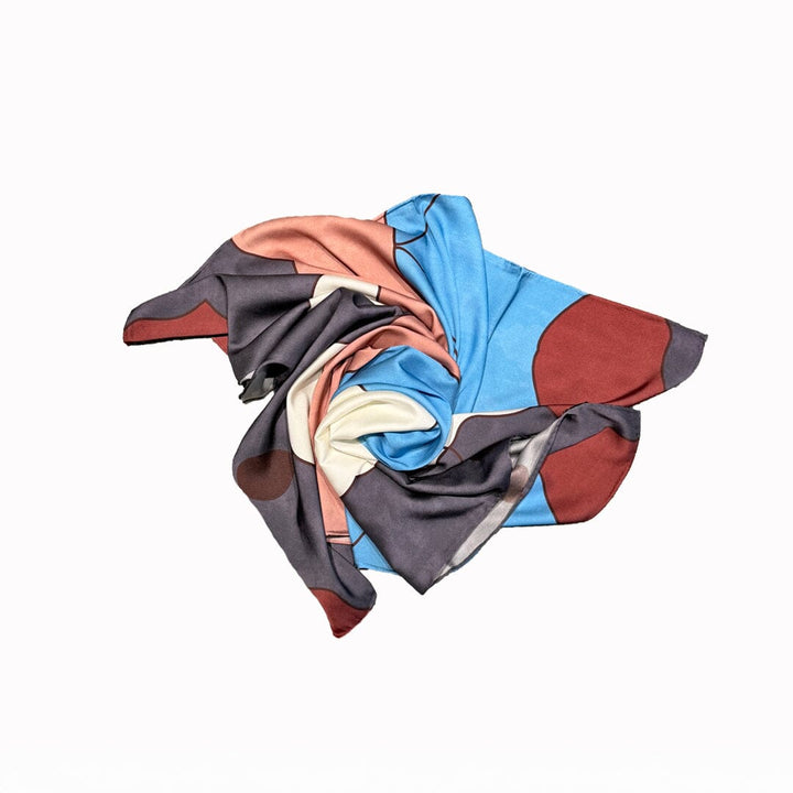 Gifting of Country Square Scarf/Reversible Bag Set