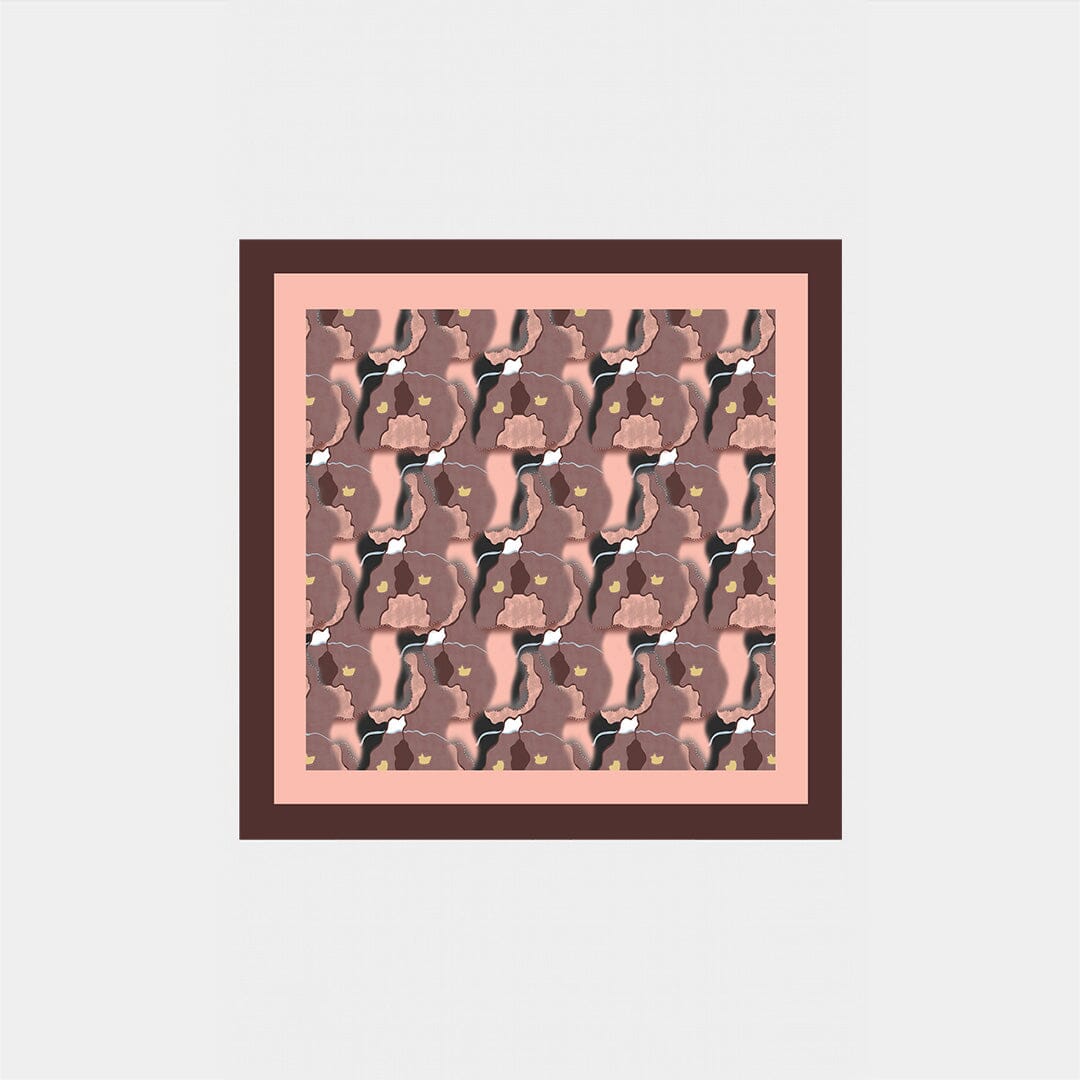 Feeling for Country Silk Square Scarf