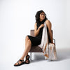 Ghost Bark Silk Square Scarf