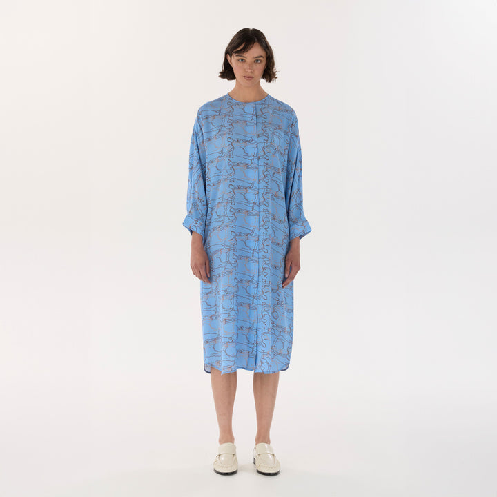 Blue Journey Dolman Kaftan