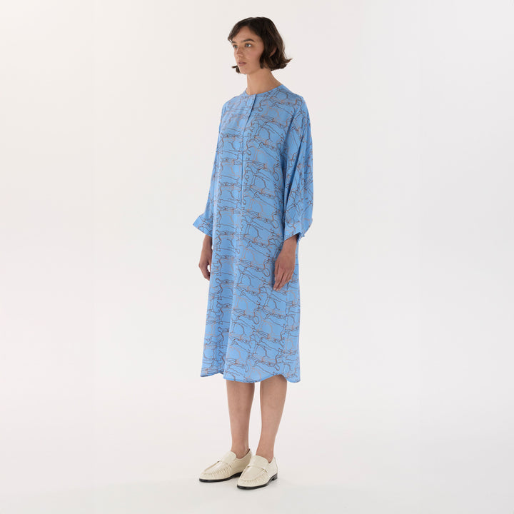 Blue Journey Dolman Kaftan