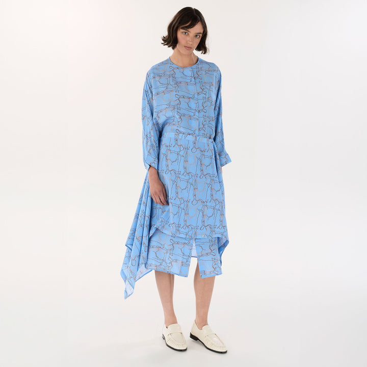 Blue Journey Dolman Kaftan