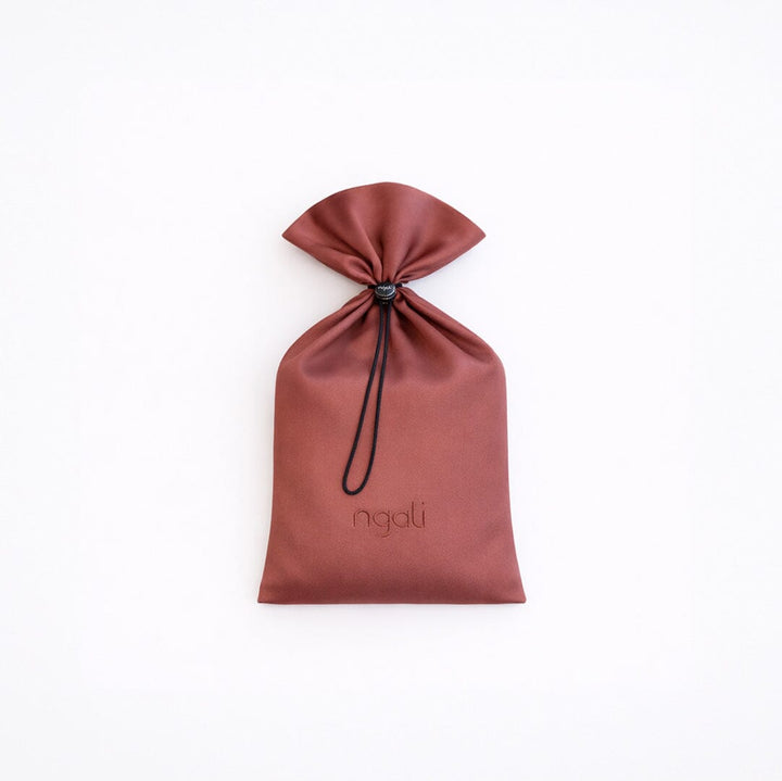 Country Texture Brown Silk 90 Scarf
