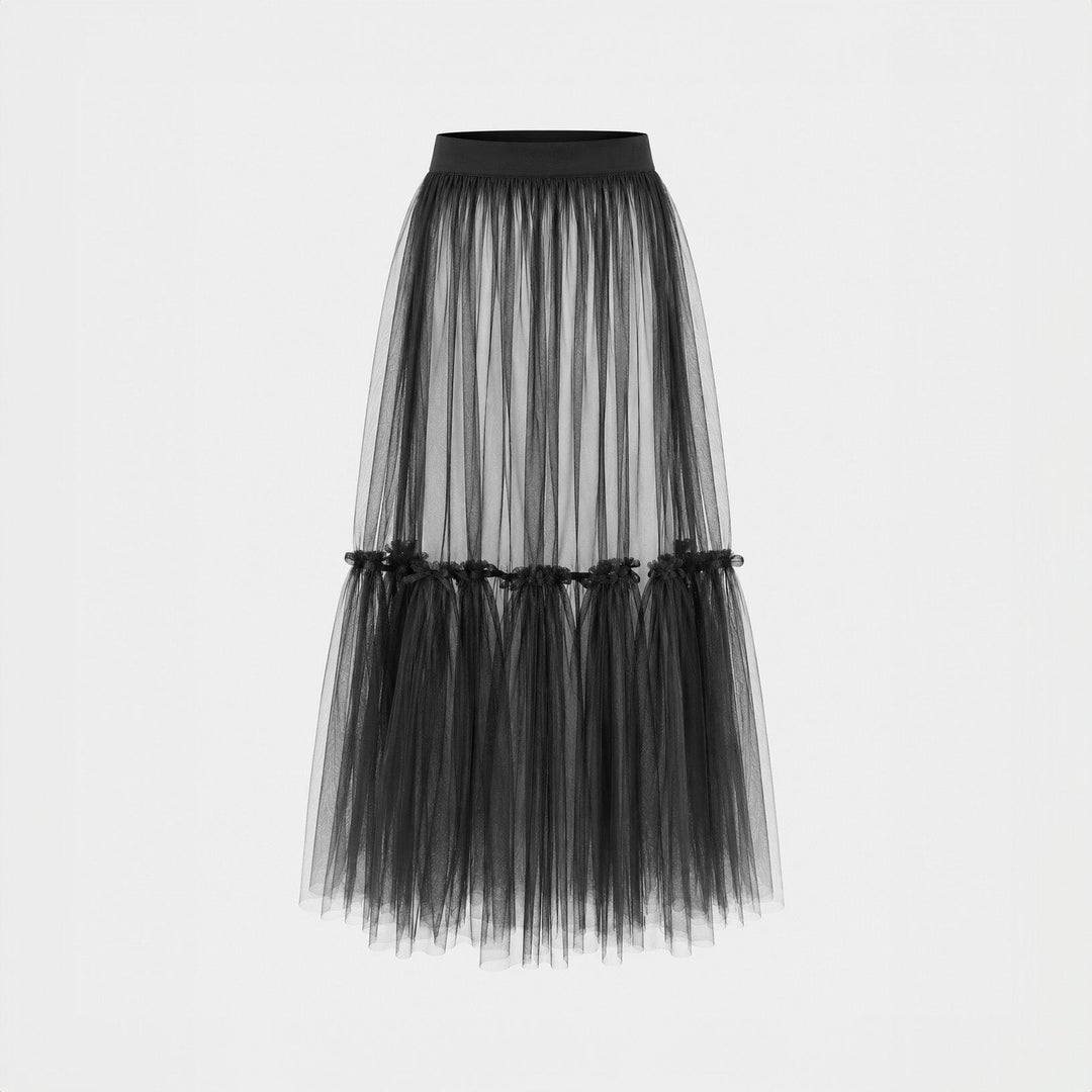 Black Tulle Skirt