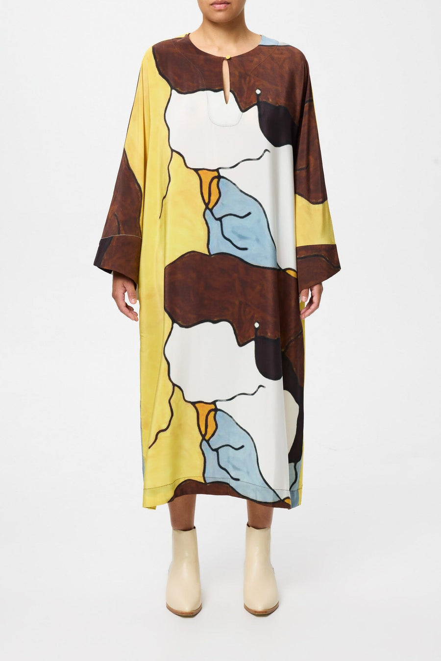 Common Ground Silk Kaftan - Late April Delivery