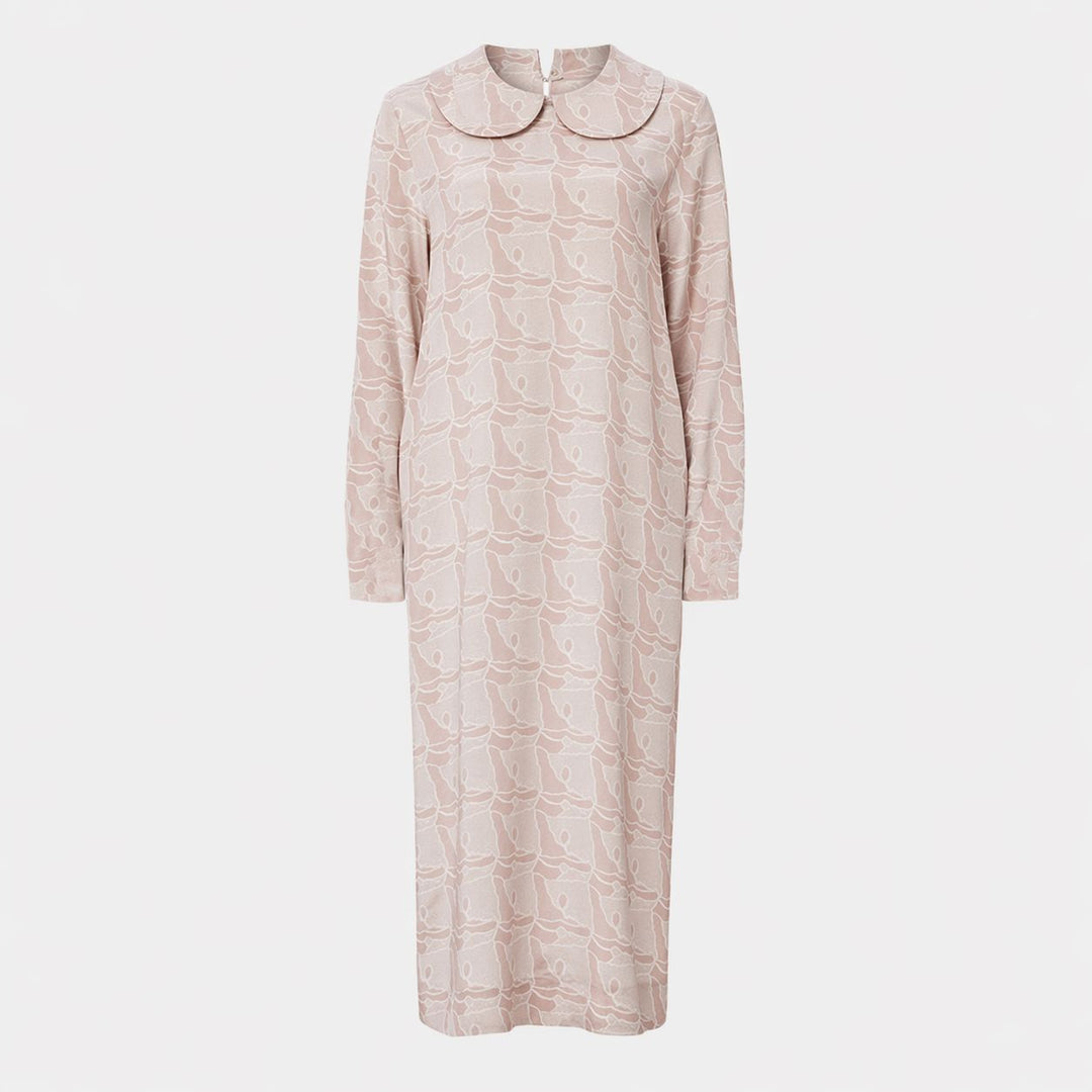 Bark Spaces Maxi Silk Dress