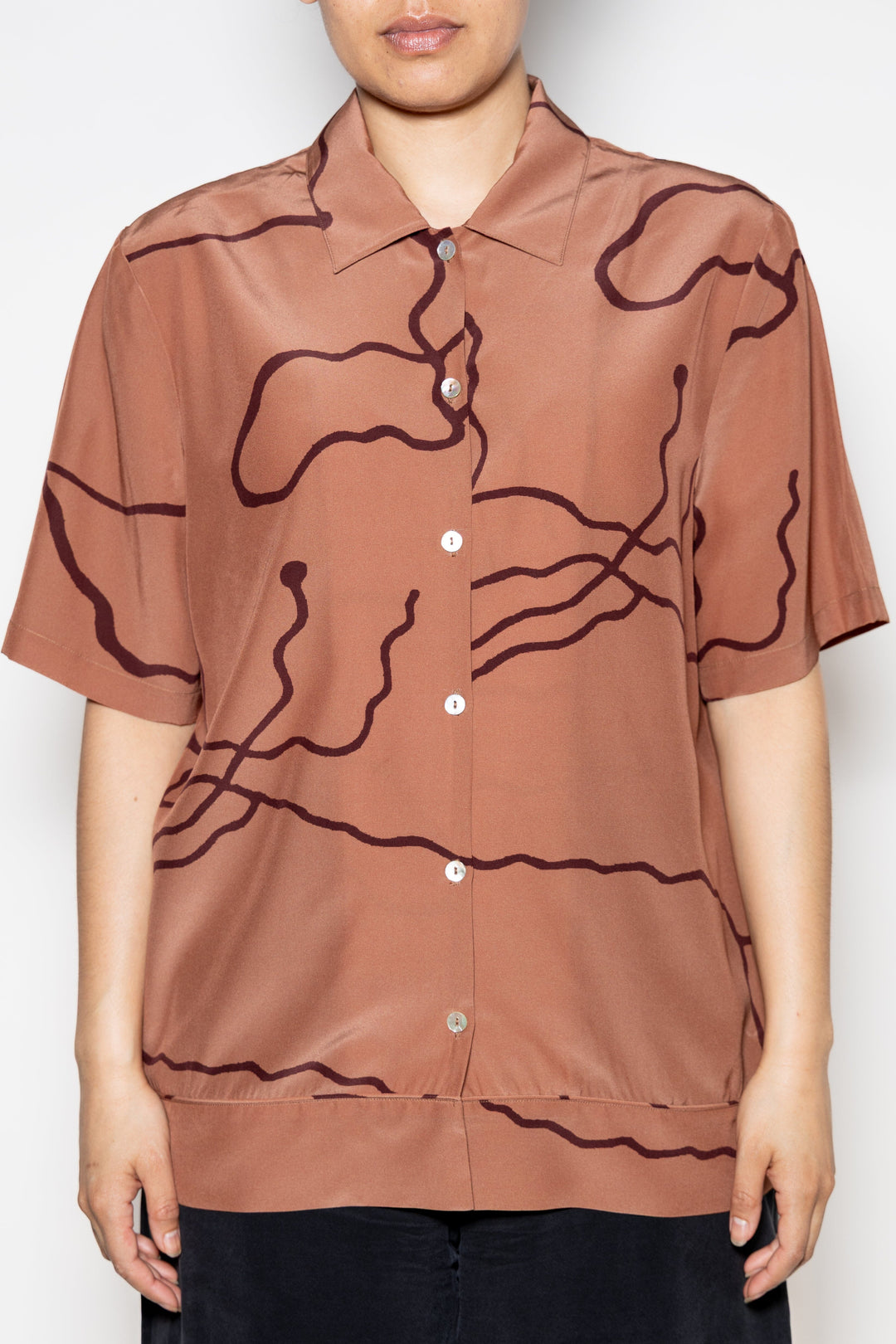 Tracks Silk Camp Shirt - Ltd Edition