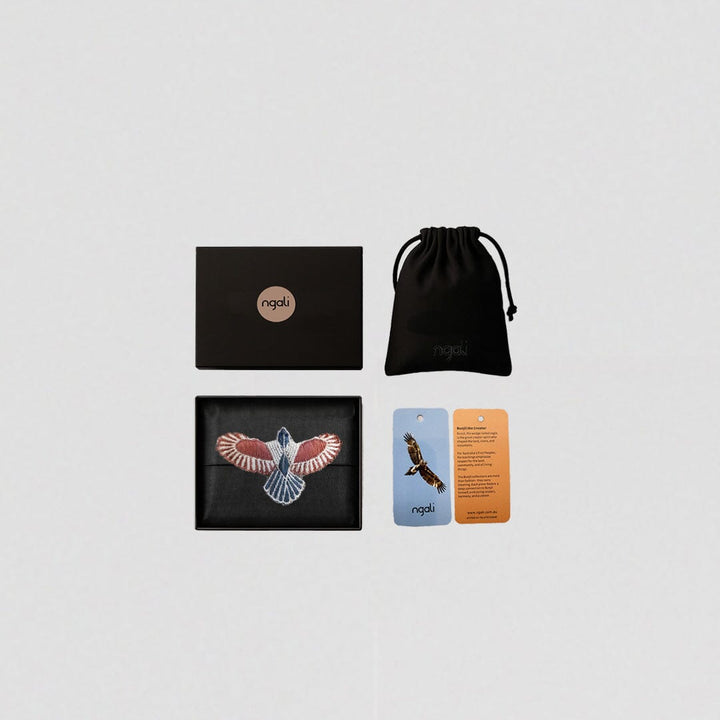 SML Dusky Pink Embroidered Brooch Set