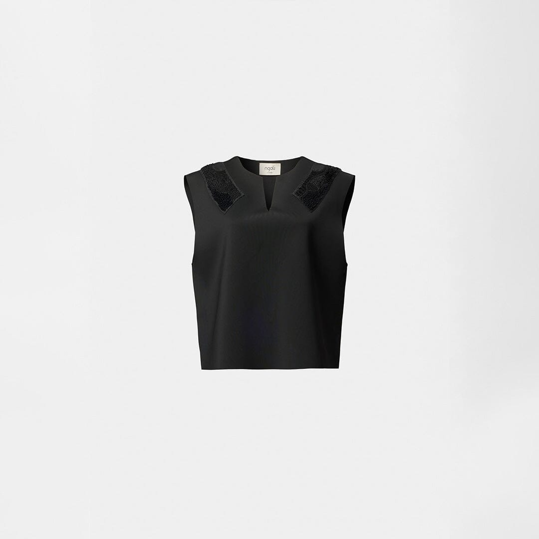 Embroidered Scuba Vest