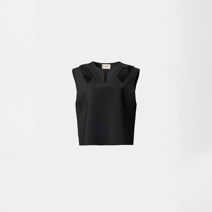 Embroidered Scuba Vest