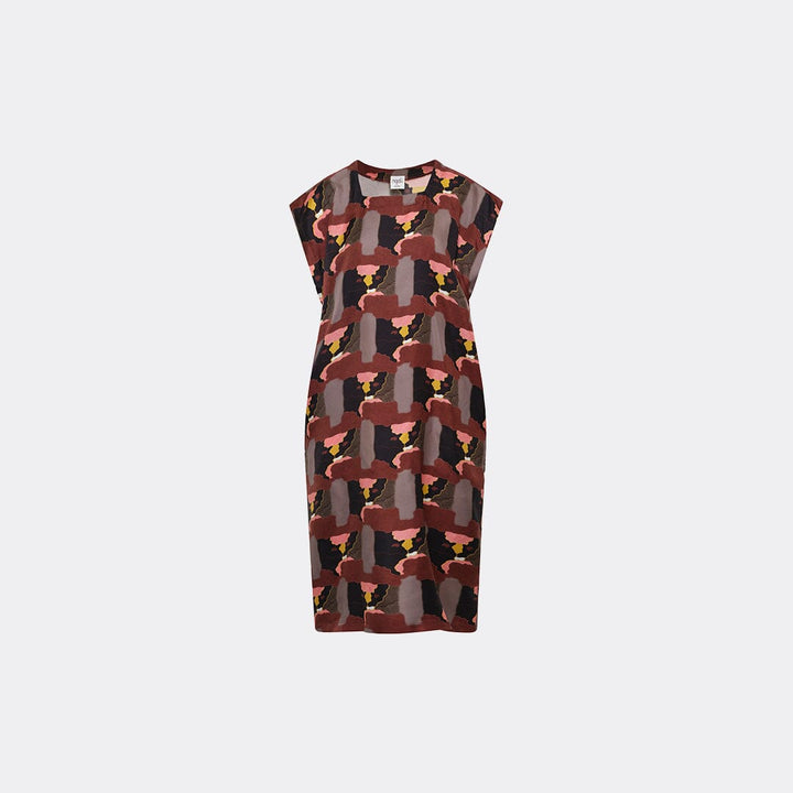 Feeling The Space Drop Shoulder Silk Kaftan