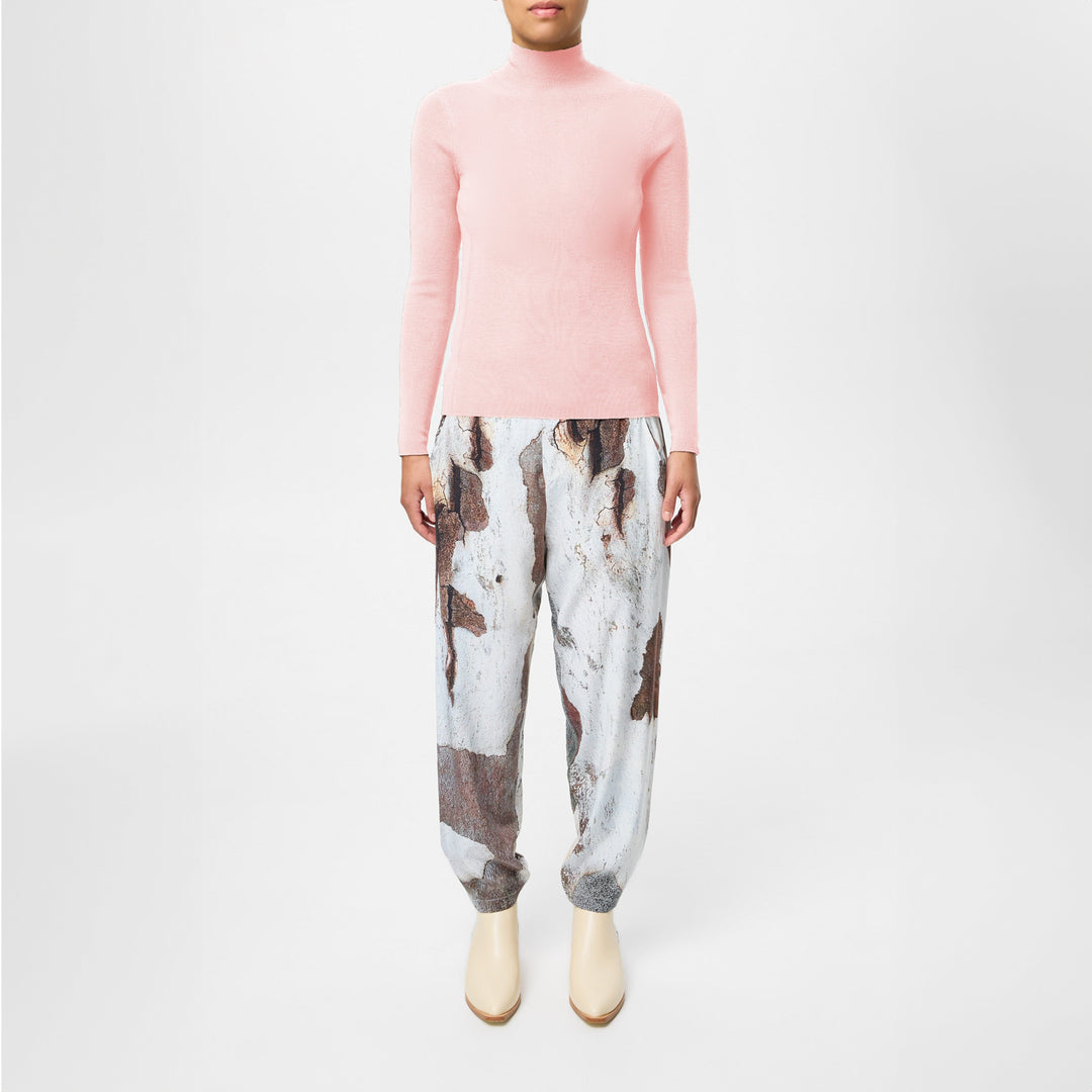 Dusky Pink Fine Knit Sweater