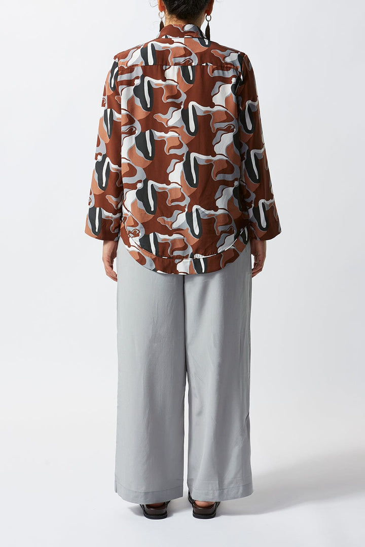 From Above LS Silk Shirt - Ltd Edition