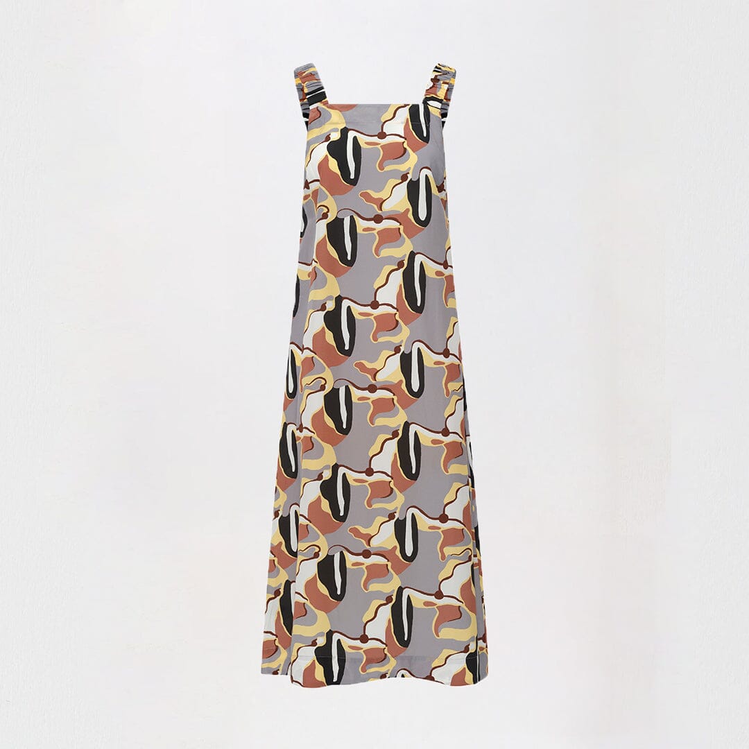 From Above Ruched Silk Slip Dress - Ltd Edition