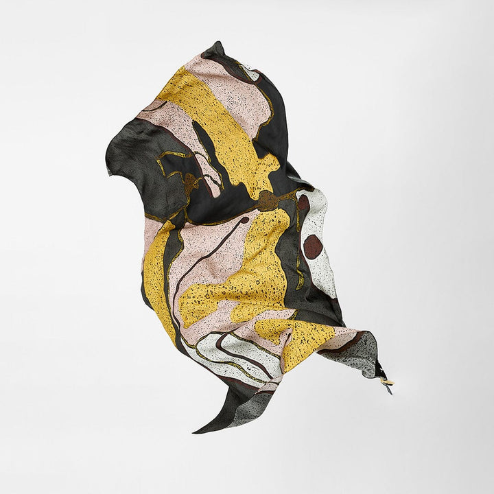 From Above Silk Scarf