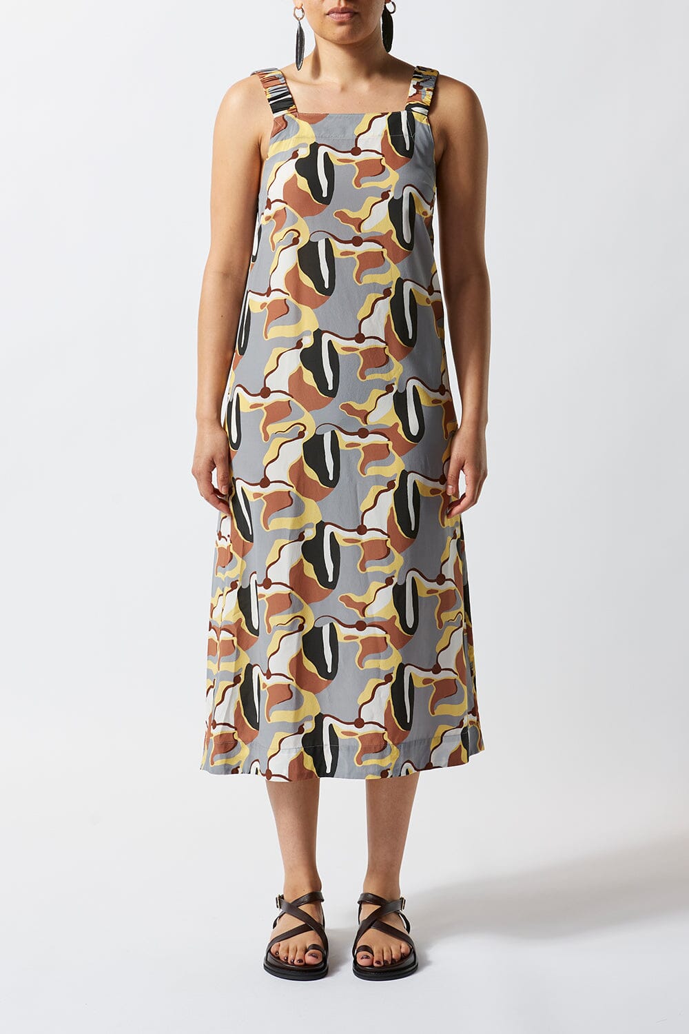 From Above Ruched Silk Slip Dress - Ltd Edition