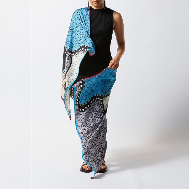 Going Home Silk Scarf