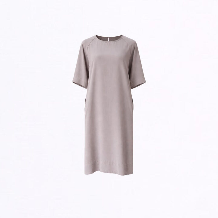 Grey Raglan sleeve Dress