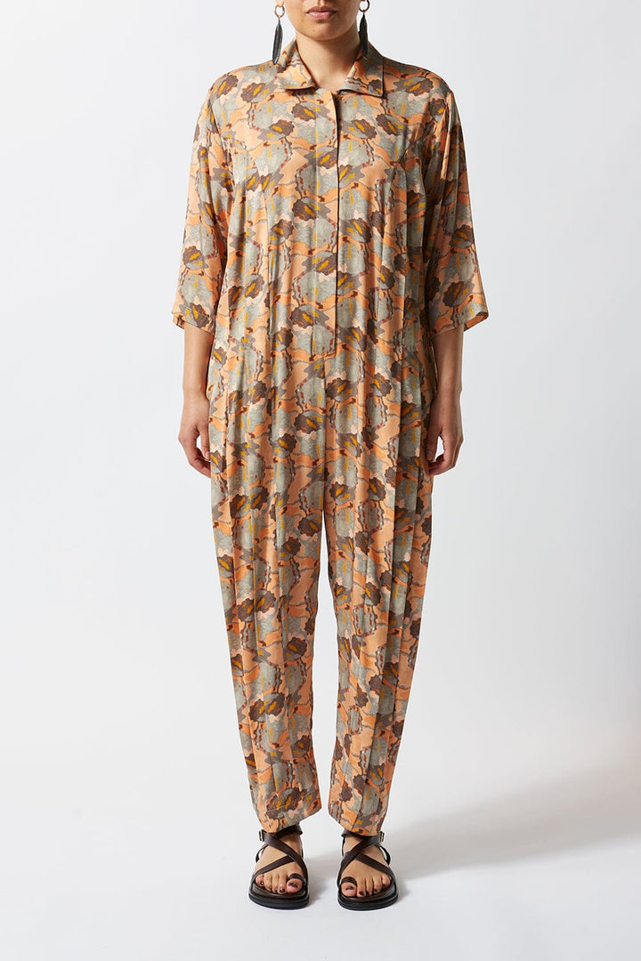 Printed Silk Jumpsuit - Ltd Edition