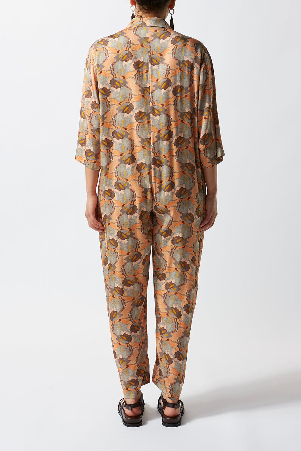 Printed Silk Jumpsuit - Ltd Edition