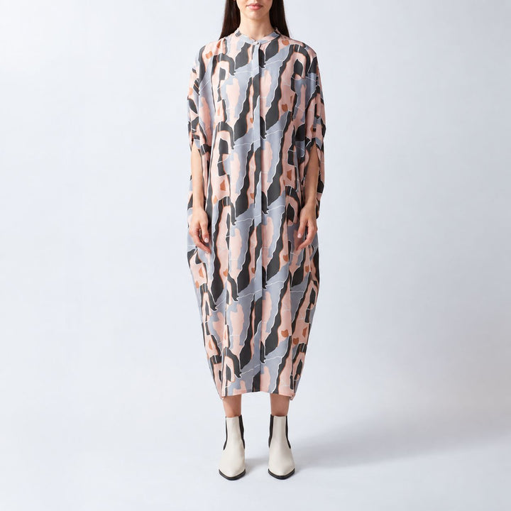 Gadhang Silk Button Kaftan