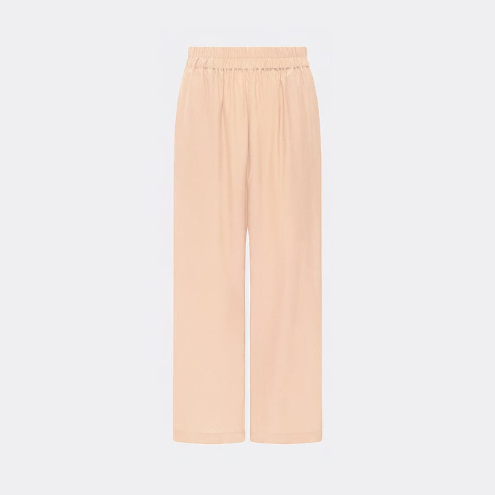 Light Mocha Silk Pant