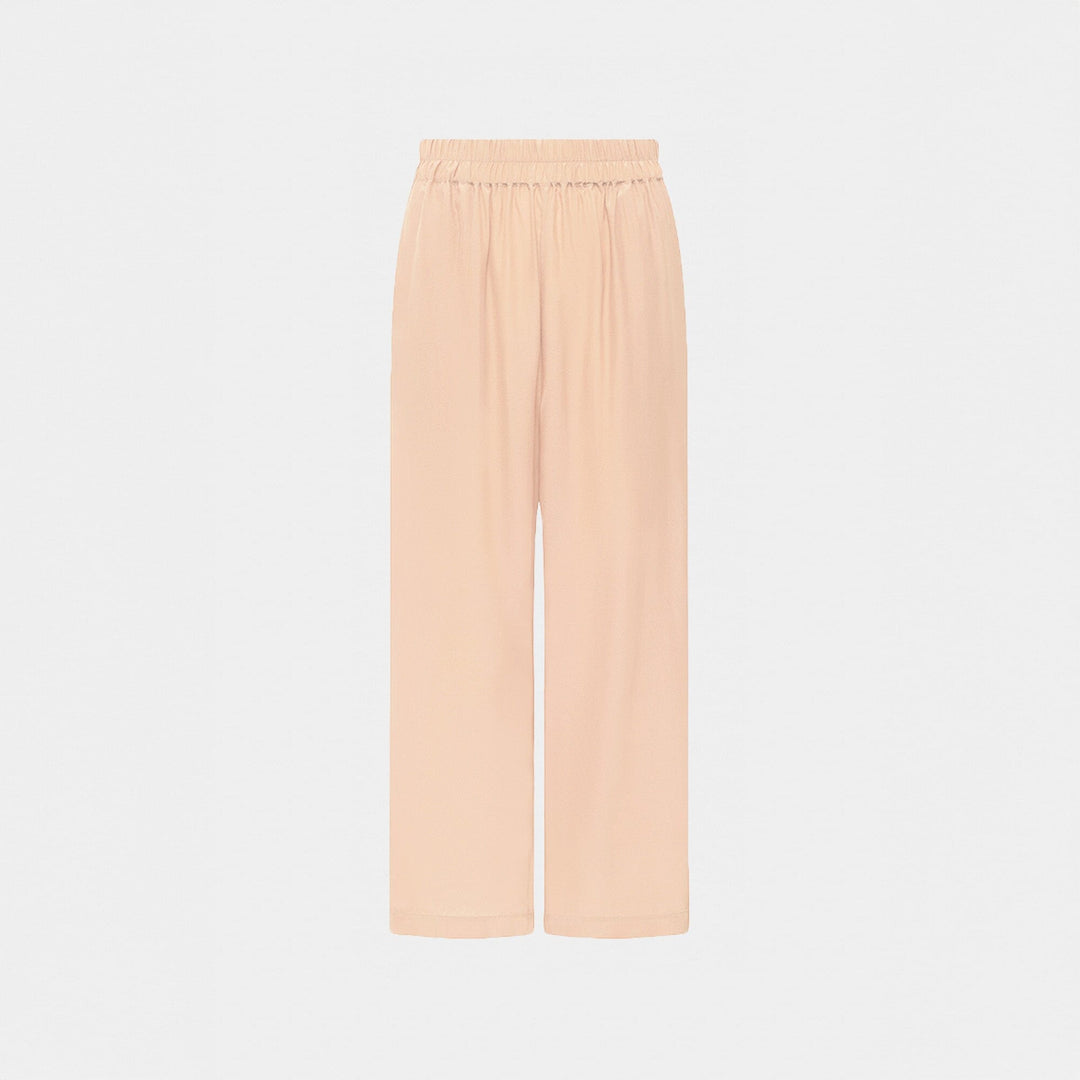 Light Mocha Silk Pant