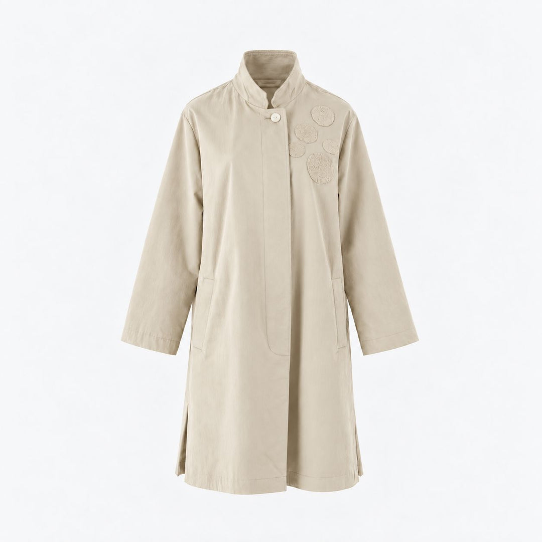 Cream Travel Coat