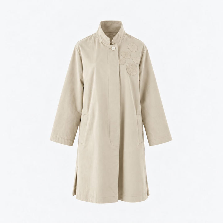 Cream Travel Coat